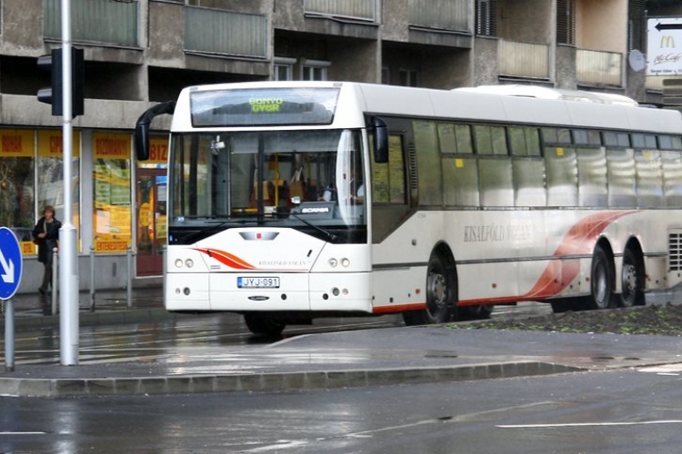 Az év végi közlekedés rendje a VOLÁN járatain