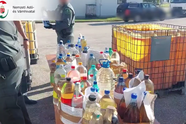 8000 liter alkoholt semmisített meg a NAV