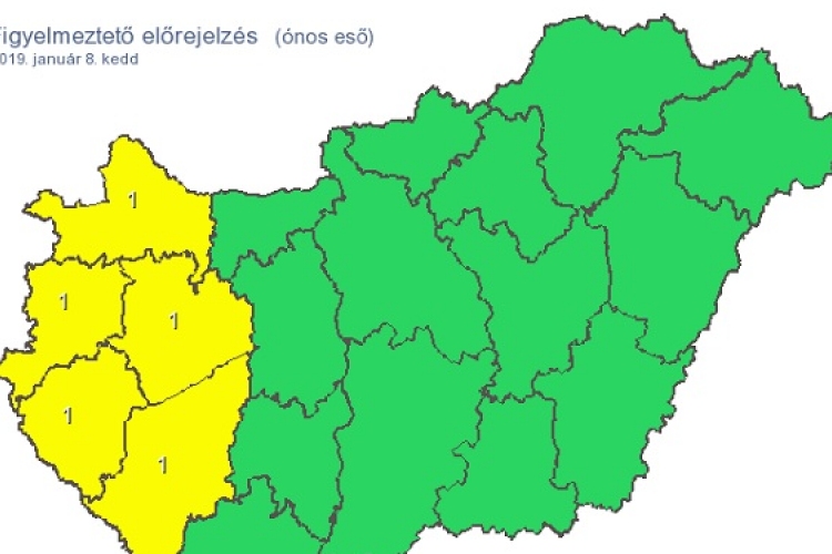 Hó, mínusz 10 fok és ónos eső is jöhet a napokban