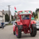 Csukás ballagók traktoros felvonulása Csornán