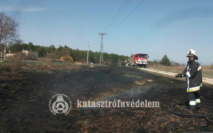 32 esetben riasztották szabadtéri tűzhöz a megye tűzoltóit