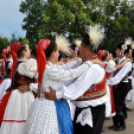 A Szanyi Bokréta Tánegyüttes szereplése a falunapon. (2023. 07. 30.)