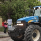 Csukás ballagók traktoros felvonulása Csornán