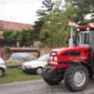 Csukás ballagók traktoros felvonulása Csornán