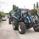 Csukás ballagók traktoros felvonulása Csornán