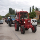 Csukás ballagók traktoros felvonulása Csornán