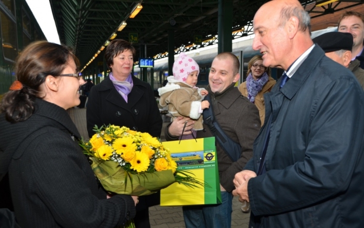 Jelentős utasszám-emelkedés a GYSEV-nél