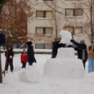 Hószobor építés Petőházán