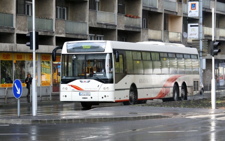 Autóbusz közlekedés az őszi szünetben