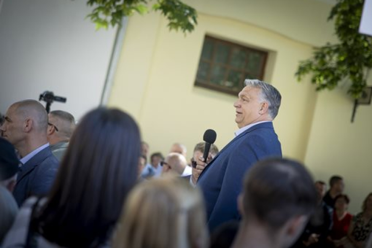 Kisbéren járt Orbán Viktor