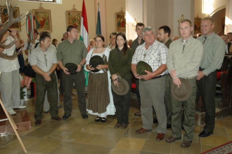 Győr-Moson-Sopron Megyei Vadásznap Szany (Hubertus mise)