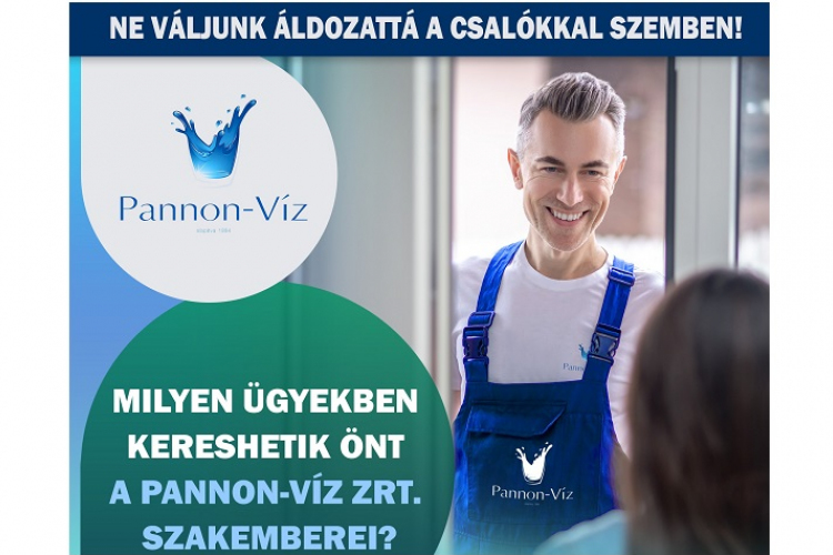 Csalók kerestek fel embereket a Pannon-Vízre hivatkozva