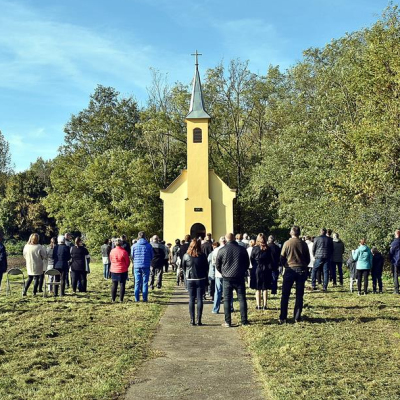 Szent Vendel Kápolna búcsúja Szanyban.