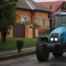 Csukás ballagók traktoros felvonulása Csornán