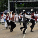 A Szanyi Bokréta Tánegyüttes szereplése a falunapon. (2023. 07. 30.)