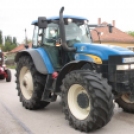 Csukás ballagók traktoros felvonulása Csornán