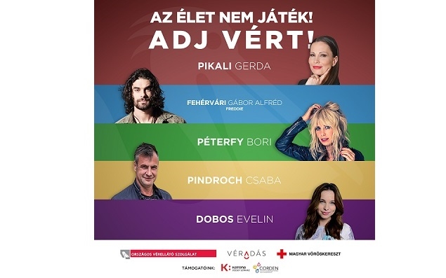 Az élet nem játék! Adj vért!