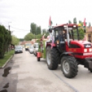 Csukás ballagók traktoros felvonulása Csornán